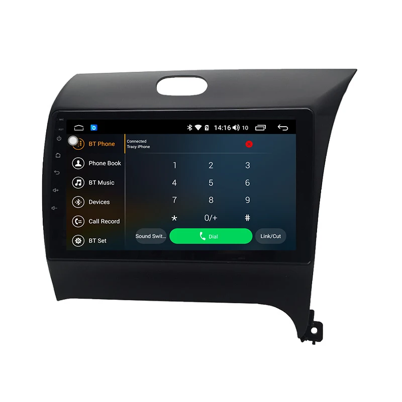 Top K3 RHD Android 9.0 8-core 4+64G IPS Screen gps bluetooth cerato 1 din car dvd/ gps/radio for KIA K3 RHD 2