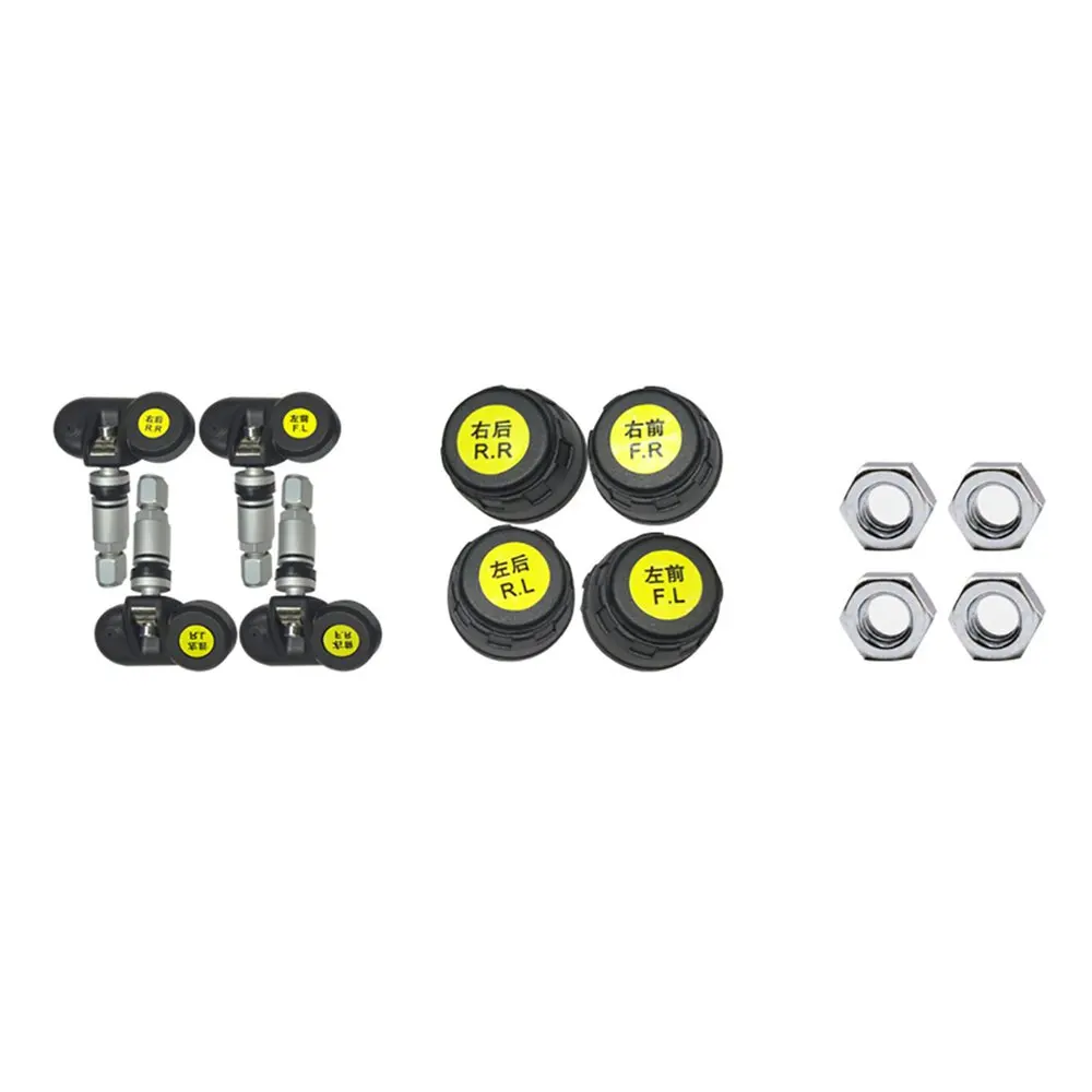 

Solar System Wireless Tire Pressure Monitor TPMS Tire Pressure Monitor Automotive Tire Detector