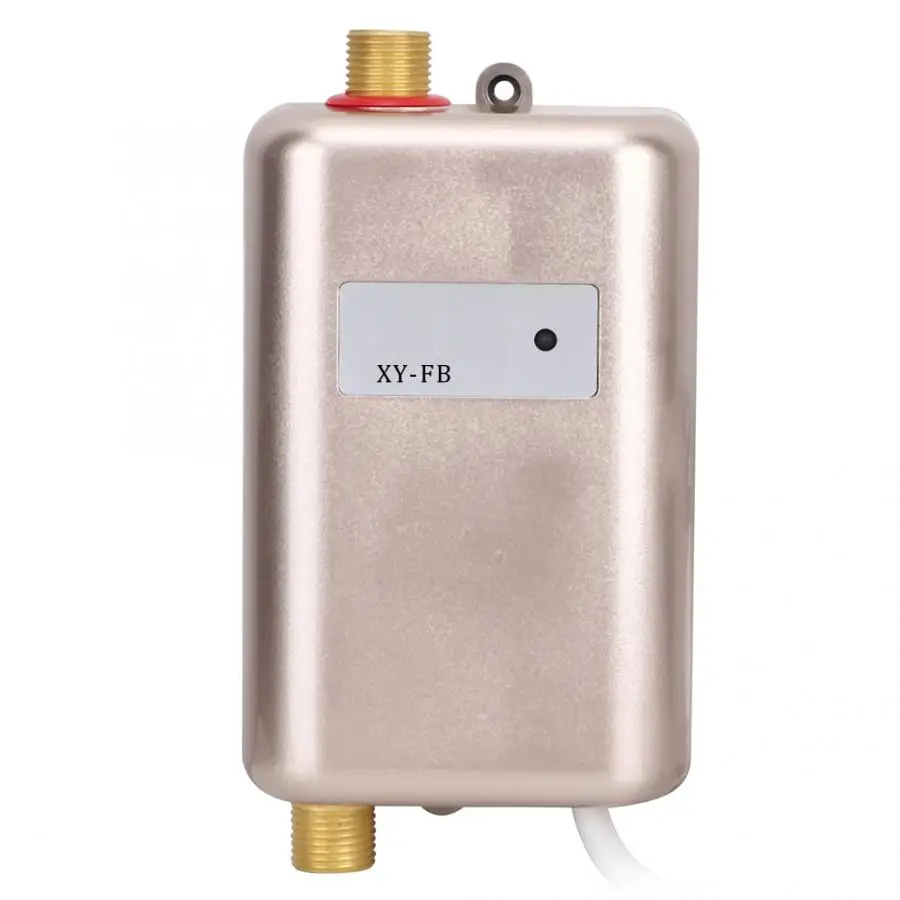 3800W Electric Water Heater aneous Tankless Hot Water Heater Kitchen Bathroom Shower Boiler 110V/220V