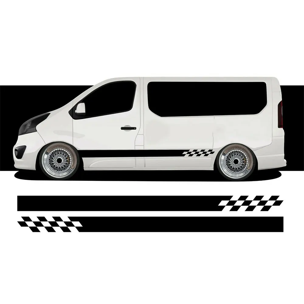 

Side Stripe Stickers Decals for Vauxhall Vivaro Camper Motorhome SWB MK2 Tu-88686 The Stickers Measure Approximately 230.