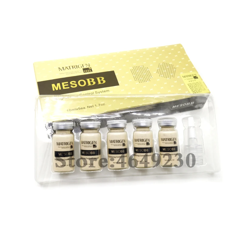 

MesoBB Glow Serum Brightening Control System Soultion Anti Aging Whitening Ampoule for Microneedling Therapy Skin Glow Teatment