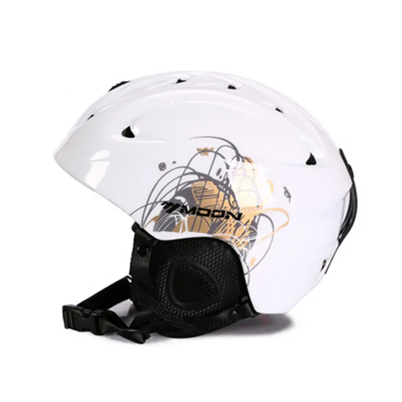 Шлем для сноуборда, MOON, лыжный шлем с Viros, литой спортивный лыжный скейтборд, Оборудование Для Взрослых skihelm - Цвет: size3