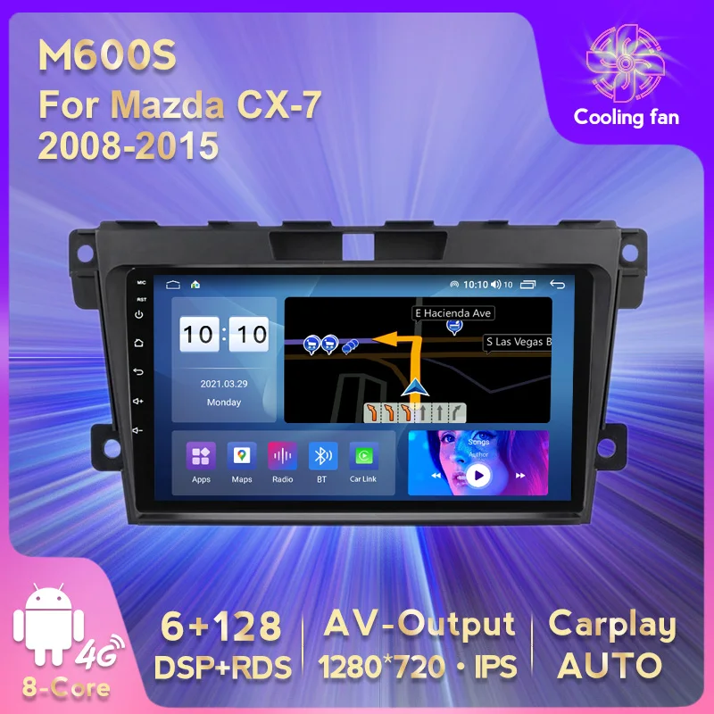 Android 11 RDS DSP 6G + 128G IPS Автомобильный мультимедийный автомобильный плеер аудио для