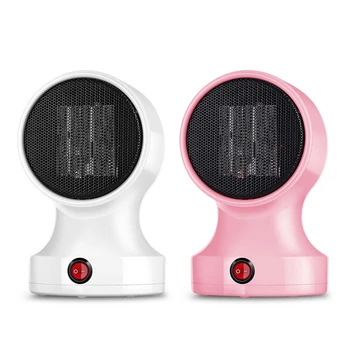 

Desktop Electric Heater Portable Mini Energy Saving Desk Fan Winter Home Office Table Hot Wind Warmer Machine