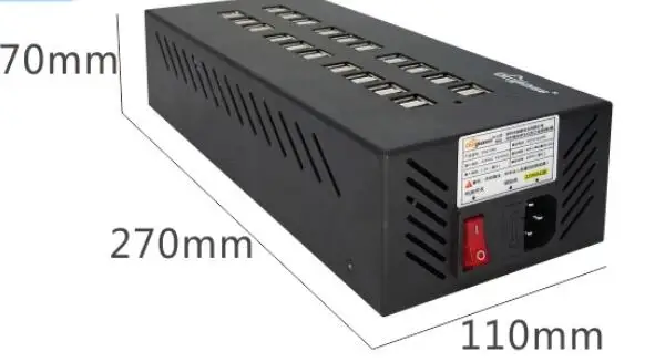 40 Ports 110V Fanshu usb зарядная станция 22 40 60 80 100 порты USB станция концентратор мульти порт настольное зарядное устройство для Galaxy iphone IPad Xiaomi - Тип штекера: 40 Ports 110V
