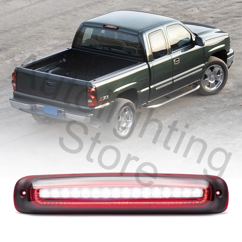 1PcRedLensLEDHighMountThirdBrakeLightForChevroletSilverado