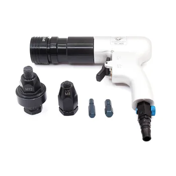 

Pneumatic Tools Air Pull Nut Automatic Air Riveter Nut Gun Tools M3 M4 M5 M6 M8 M10 12mm LG 801 802 803 804 Quick Change Chuck