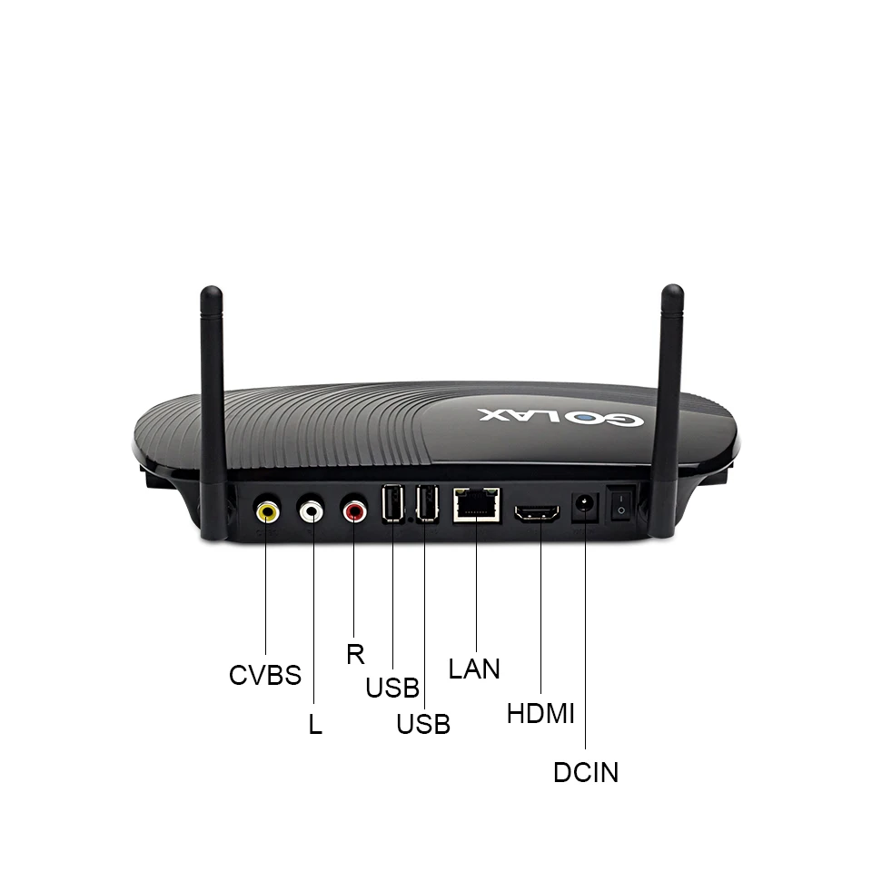ТВ приемник Android 7,1 Golax M8 четырехъядерный Amlogic S905W 1 ГБ 8 ГБ H.265 2,4 ГГц Wifi 100M LAN 4K 4K HDR Медиаплеер Smart tv box