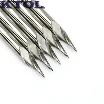 

Tip 0.2-0.5mm 3.175x30 Degree 1 Flute V Carving Bit CNC Router Tools PCB Engraving Milling Cutters Metal Steel Carbide End Mill