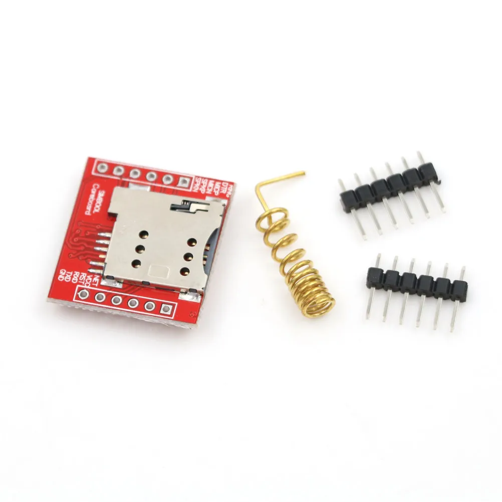 1 PC Smallest SIM800L GPRS GSM Module MicroSIM Card Core BOard Quad-band TTL Port