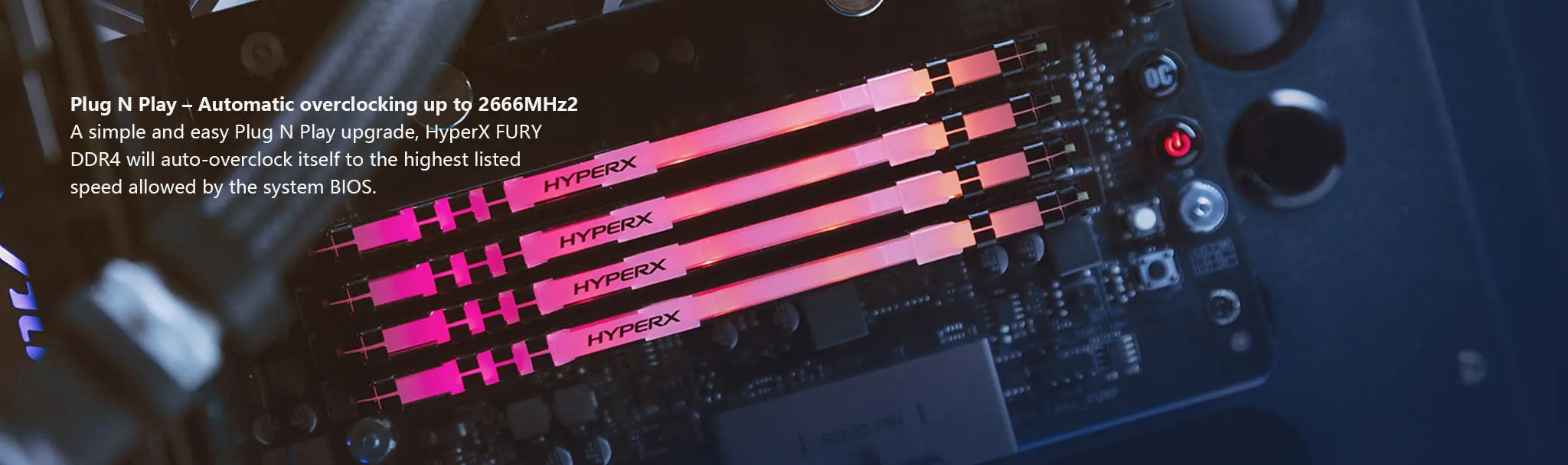 Оригинальная оперативная память HyperX FURY DDR4 RGB 2666 МГц 3200 МГц CL15 DIMM 8 Гб 16 Гб оперативная память DDR4 для рабочего стола оперативная память
