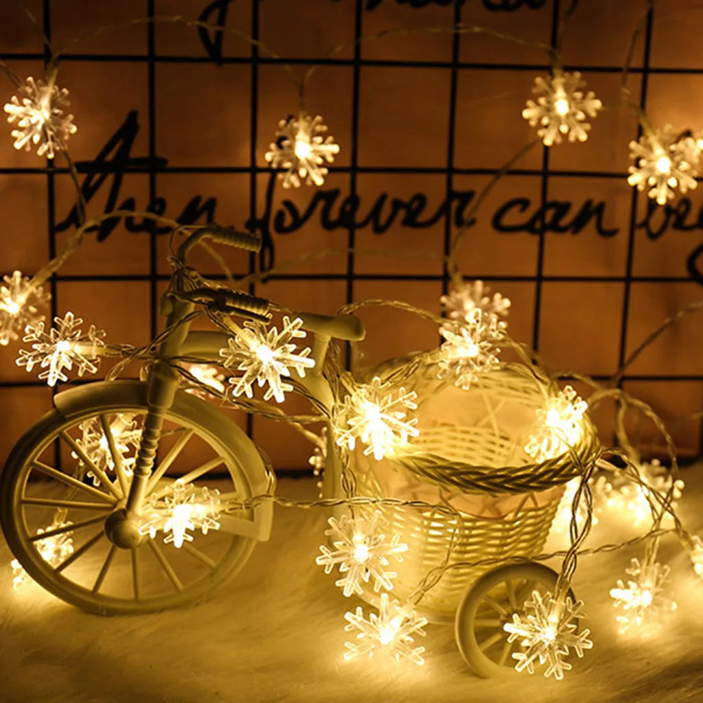 

Christmas Lights,Star String Lights 19.7ft/6m 40 LED Lights For Xmas Party SWWQ