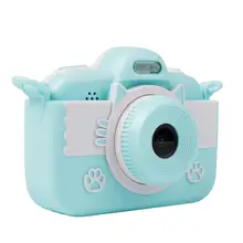 18MPミニ子供カメラフルhdデジタルカメラシリコンケースと3.0インチ液晶画面表示のため子供のおもちゃカメラクリスマスギフト
