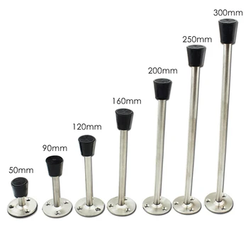 

50mm - 300mm for choose Door Stop Stainless Steel Door Stopper for Home Office good quality