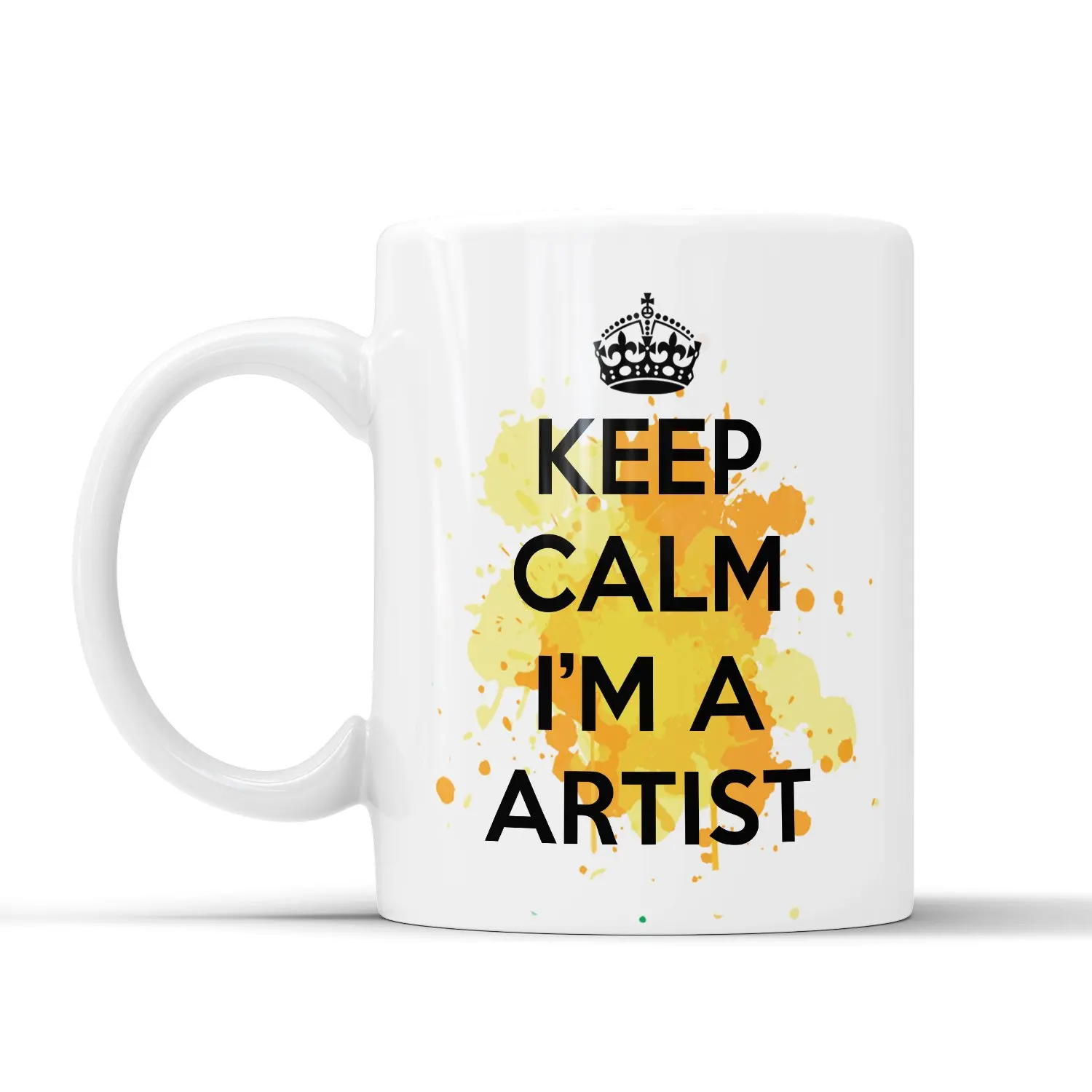Keep Calm I'm A ARTIST Splash Coffee 11oz Tea Gift Boxed Ceramic Cup Mug | Дом и сад