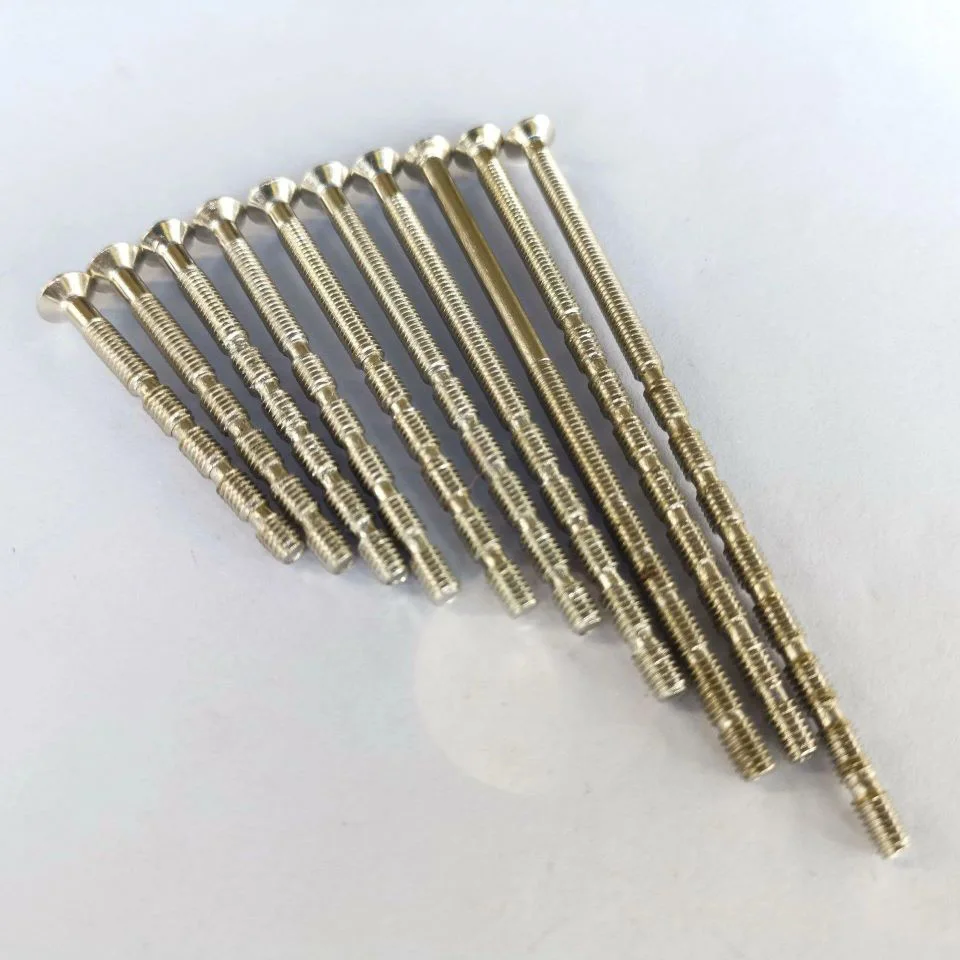 10pcs M4 Cuttable Knobs Handle Lock SnapOff Door Handle Screws