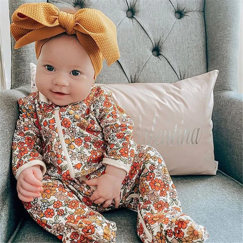 Baby Girl Flower Long Sleeve Romper New Born Girl Romper Long Sleeve 012m Aliexpress