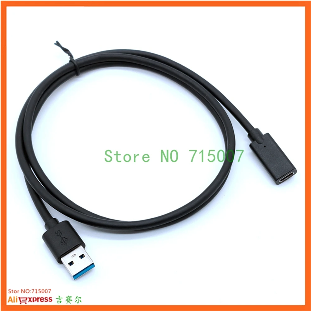 0 2 м 1 USB 3 тип А папа к C мама Позолоченный разъем адаптер для ноутбуков и ПК|Кабели