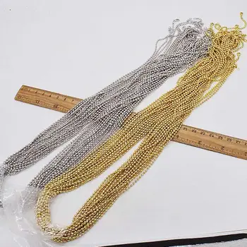 

5Pcs 75CM Fashion cz necklace,gold color Brass charm,necklace chain jewelry wholesale