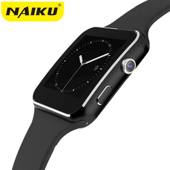 

New X6 Smart Watch with Camera Touch Screen Support SIM TF Card Bluetooth men Smartwatch for iPhone Xiaomi Android Phone