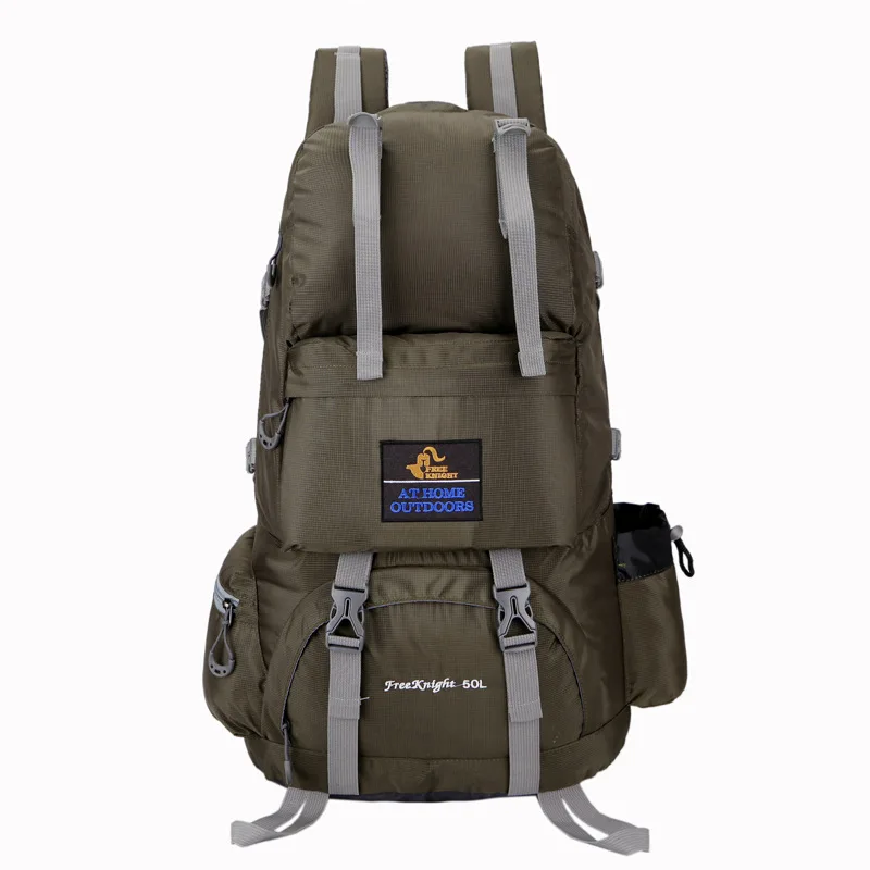 50л уличный спортивный рюкзак для альпинизма, походный рюкзак для путешествий, походная сумка, тактический рюкзак - Цвет: 004
