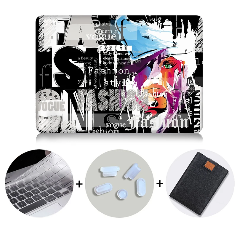 MB07 Чехол MTT для ноутбука Macbook Air Pro retina 11 12 13 15 16 с сенсорной панелью, пластиковый жесткий чехол для mac book air 13 coque - Цвет: MB07