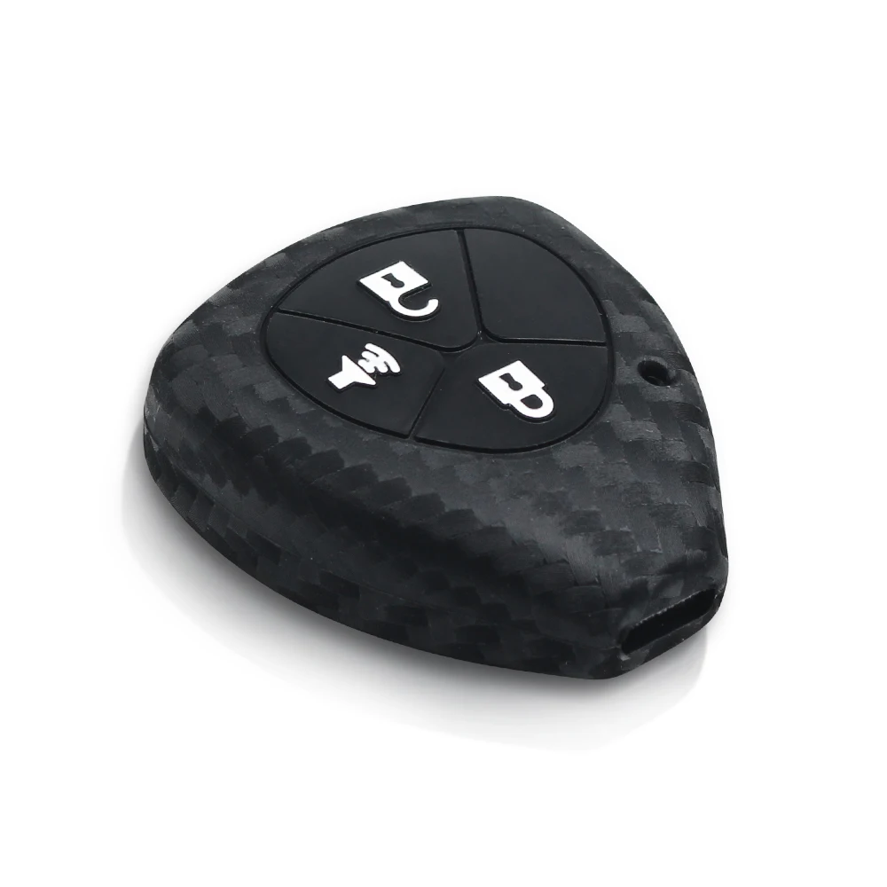 KEYYOU-custodia-portachiavi-in-Silicone-a-3-pulsanti-in-Silicone-per-Toyota-Toyota-Camry-Rav4-Highlander.jpg Cover chiave telecomando per Toyota Camry Rav4 Highlander Corolla Aqua Land Cruis - KEYYOU custodia portachiavi in Silicone a 3 pulsanti in Silicone per Toyota Toyota Camry Rav4 Highlander