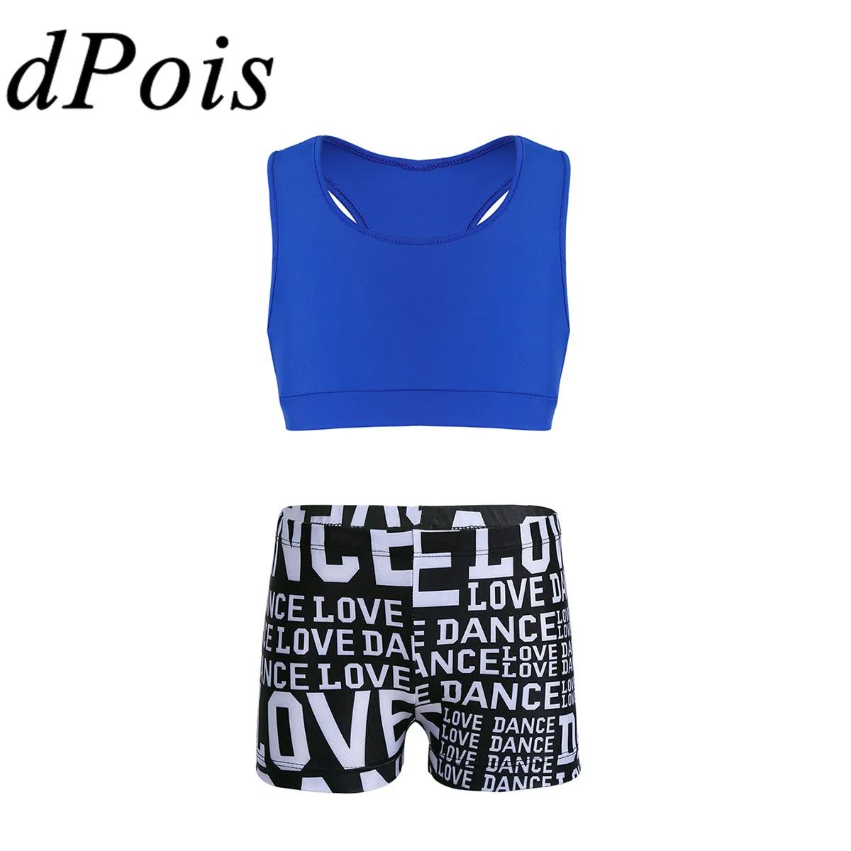 Балетные балерины из 2 предметов гимнастическое платье Детский костюм детский