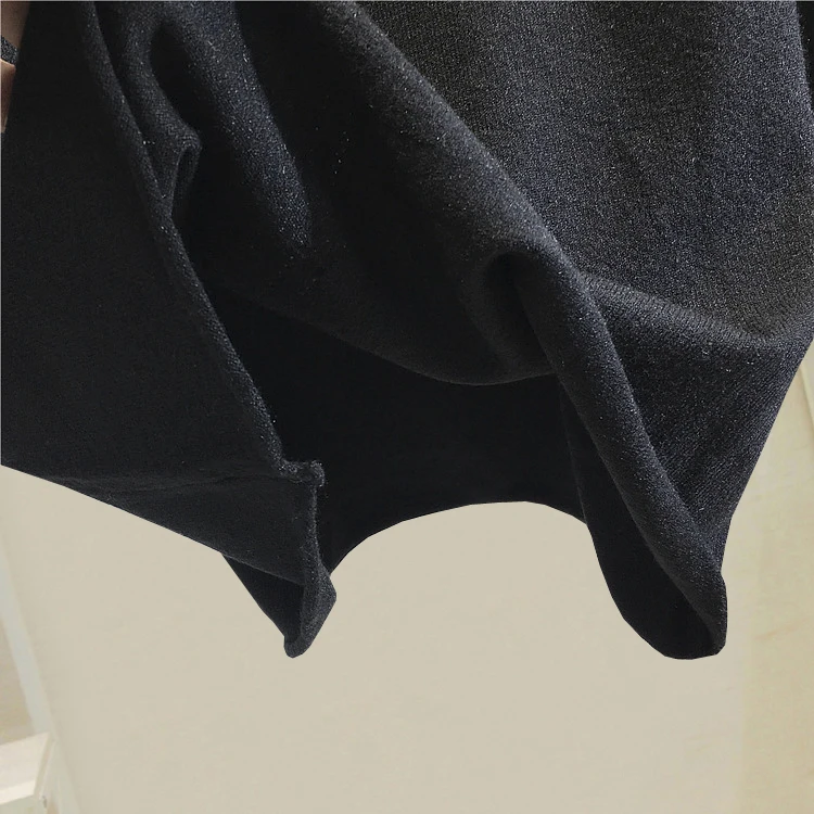 sweater neck High female hot drilling letters autumn and winter new slim diamond-encrusted sweater