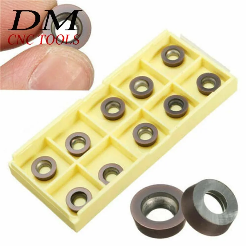 

10Pcs RPMW1003M0 VP15TF Internal Turning Tools Carbide inserts Cutting Tool CNC Lathe blade