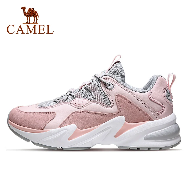 

CAMEL Fashion Sneakers Men Women Platform Sports Shoes Height-increasing Stability Rubber Couple Casual
