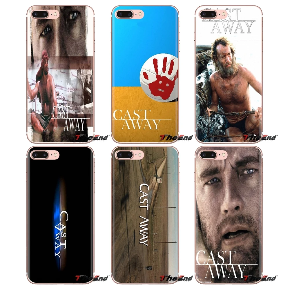 Soft Case For Huawei Honor 7X V10 6C V9 6A Play 9 Mate 10 Pro Y7 Y5 P8 P10 Lite Plus GR5 2017 Tom Hanks in Cast Away 2000 Poster |