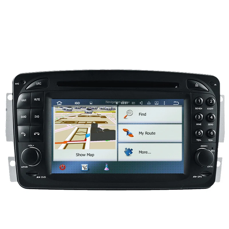 Sale 4G RAM 32G ROM Octa Core Android 9.0 Car Multimedia DVD Player For Benz E-W210/A-W168/SLK-W170/M/ML-W163 1998-2002 3