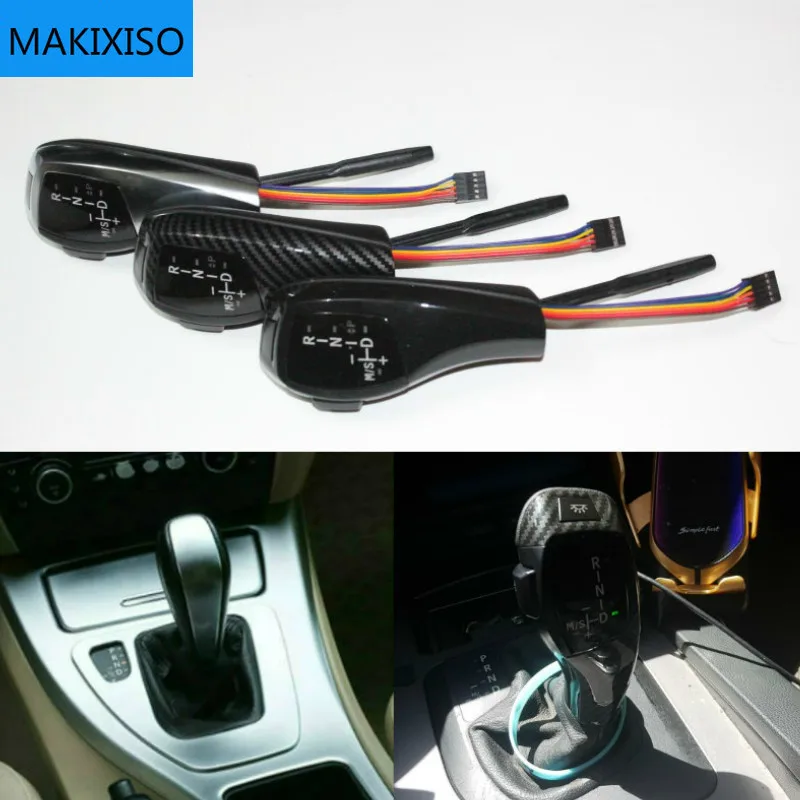 

Светодиодный Шестерни рукоятка рычага переключения передач рычаг переключения передач для BMW 3 серии 2007 2008 2009 2010 E92 E90 E93 E81 E87 E82 E88 E84 E89 Z4