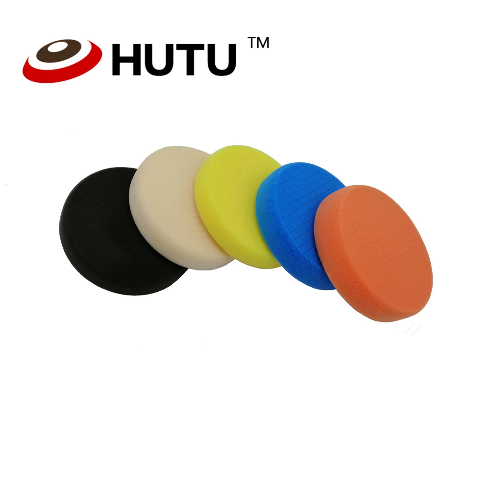 

Car Polishing Pad 6 Inch Square Pattern Waxing Sponge Pad Car Accessories with 5 Inch Hook and Loop for Polisher