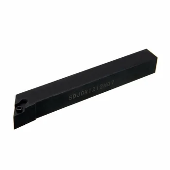 

4pcs 12mm Lathe Turning Tool Holder Bar + 10xDCMT0702 Carbide Inserts Set Kit