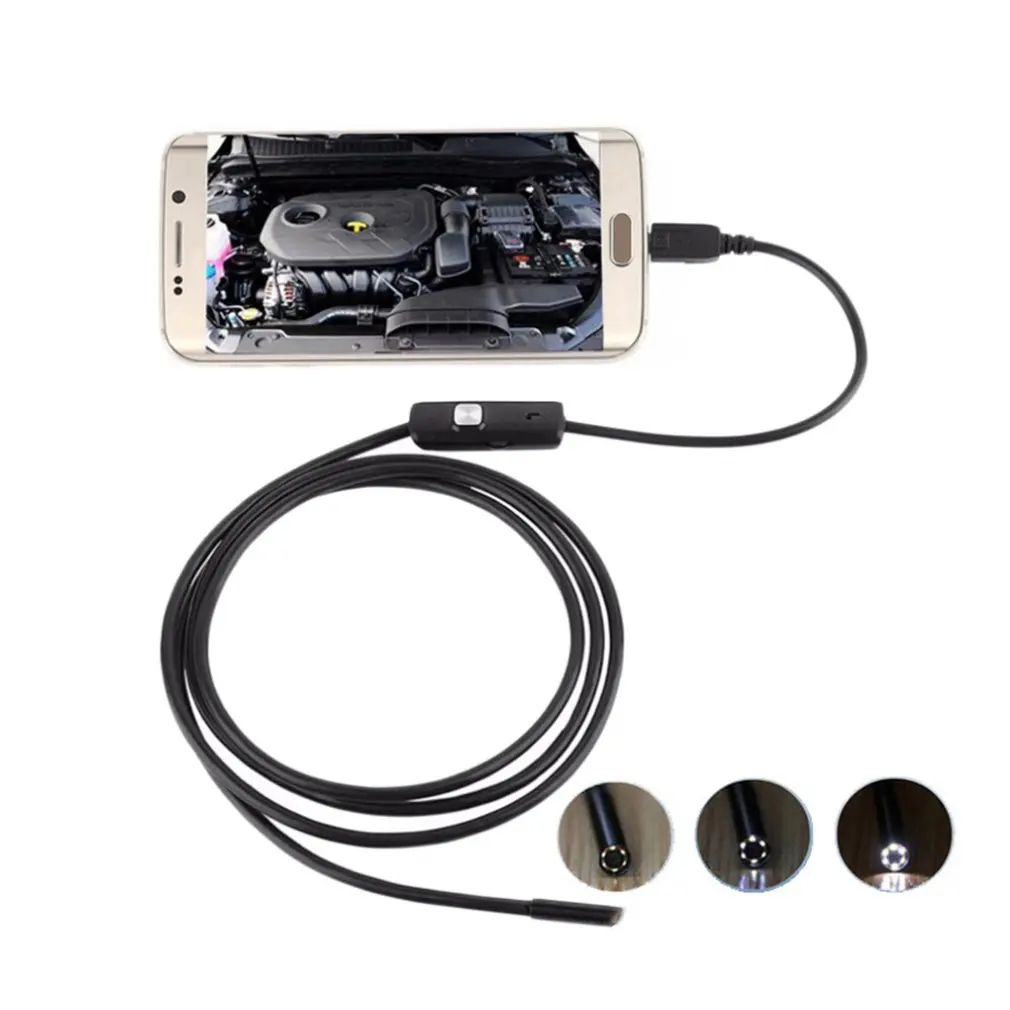Регулируемый Android ультра чистый беспроводной телефон эндоскоп водонепроницаемый мини-камера мини мобильный телефон эндоскоп