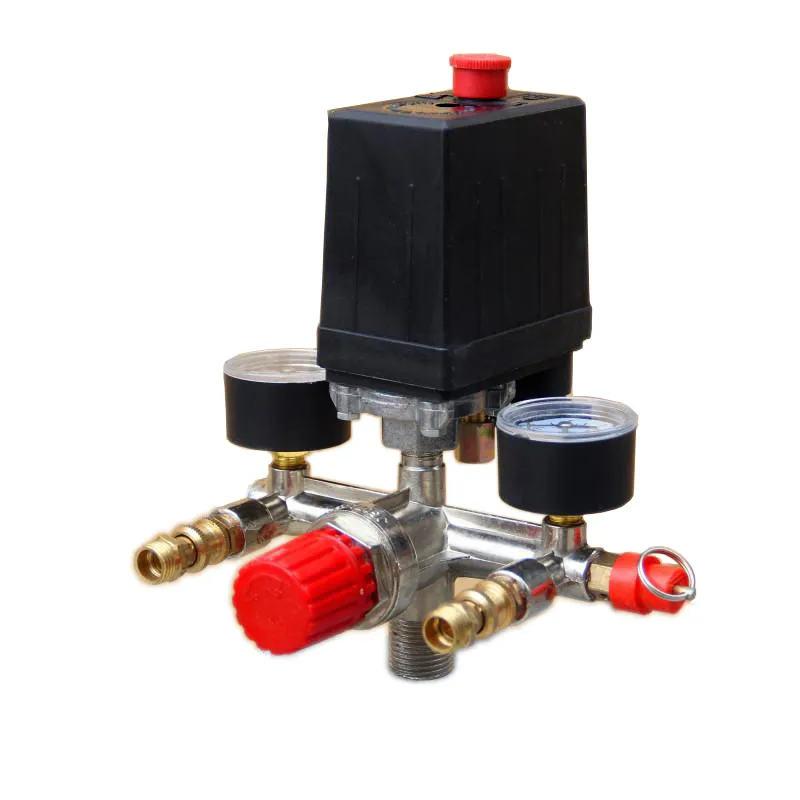 alívio, calibre 90-120psi 230-220v, suporte de liga de alumínio