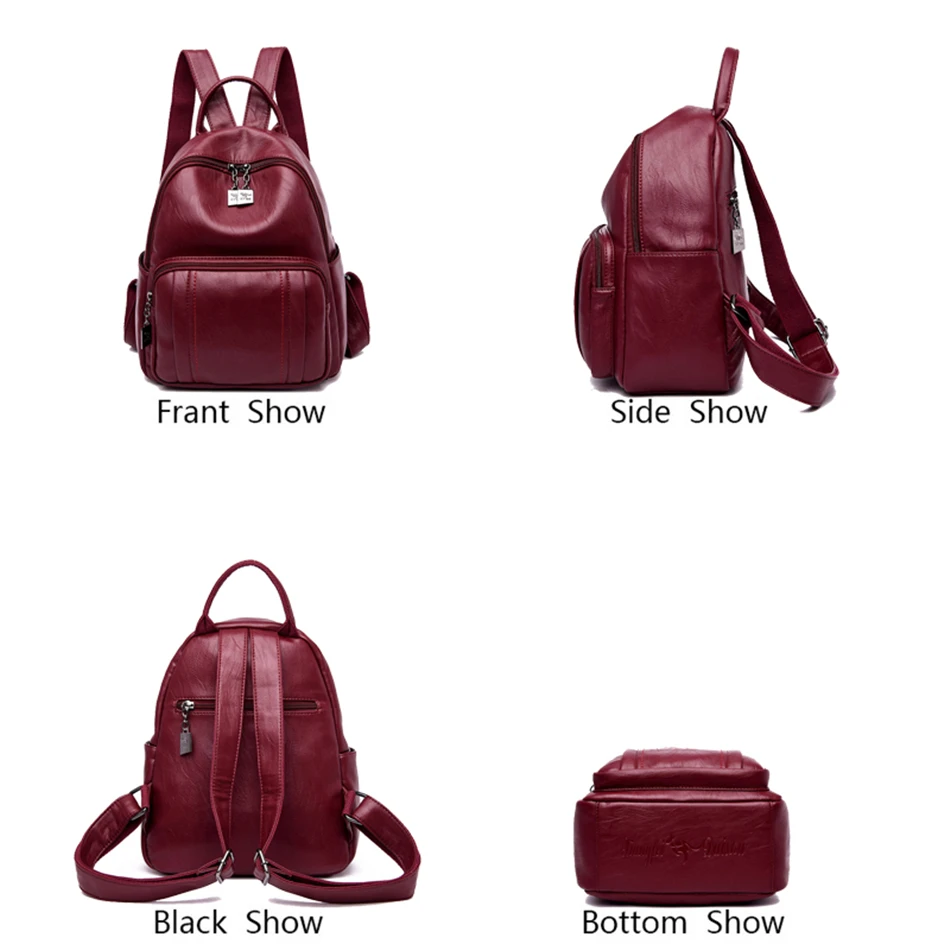 Женские кожаные рюкзаки для девочек в консервативном стиле; Mochilas; женский рюкзак; винтажный рюкзак для путешествий; школьные сумки для девочек-подростков