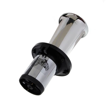 

Chrome 12V Antique Vintage Old Style 110DB Air Horn Klaxon Siren Air Horn Car Truck W91F
