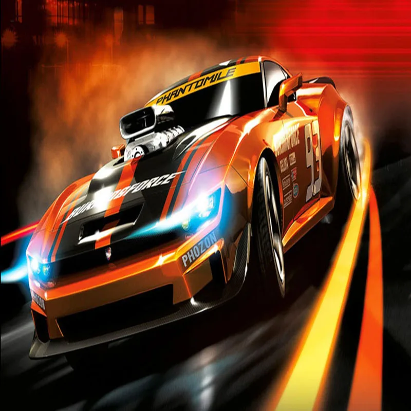 Photo-Wallpaper-Modern-Creative-Yellow-Sport-Car-3D-Stereo-Mural-Living-Room-Bedroom-Interior-Design-Wall (4)