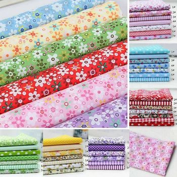 

21pcs/lot Floral Series 100% Cotton Patchwork Fabric Fat Quarter Bundles Fabric For Sewing Doll DIY Mask Cloth 50cm*50cm