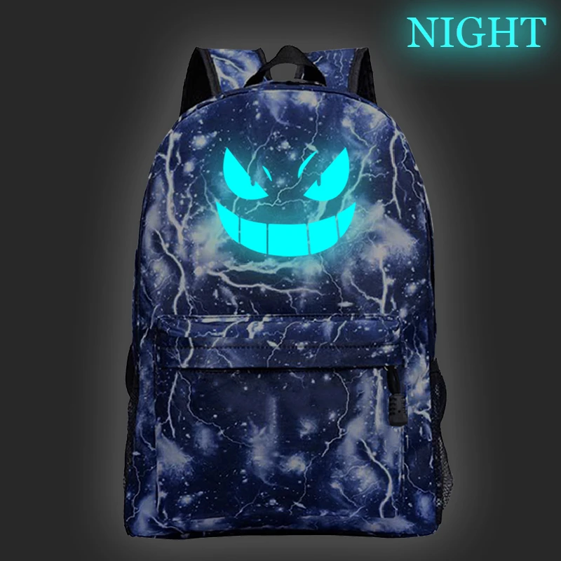 Plecak Пикачу Книга сумка Mochila рюкзаки Pokemon Sac Dos светящиеся аниме рюкзаки для школы подростков девочек сумка Школьный 24 - Цвет: N5