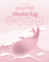 Invisible Wearable Mobile Phone APP Wireless Remote Control Vibrating Vibrator Adult Product Female Fish Vibrating Egg