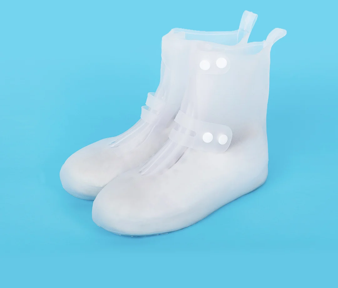 Xiaomi Youpin Zaofeng портативный нескользящий дождевик Чехол Для Обуви Высокая трубка водонепроницаемый нескользящий износостойкий бесшовный сшивание