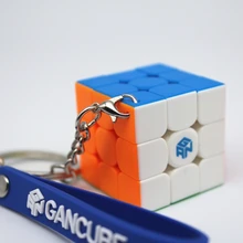 Hızlı kargo GAN 330 anahtarlık küp 3x3x3 bulmaca sihirli küp gan küp GAN 330 mini hız küp 3x3 cubo magico GAN küp oyuncaklar