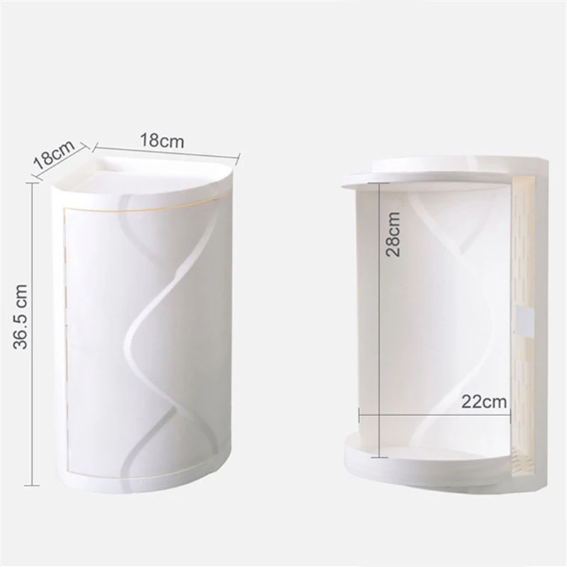 Bathroom Multi Function Rotating Rack Bobasndm 1/2/3 Tier