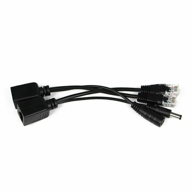 Poe сплиттер инжектор питания 12-48 В для ip-камеры передачи кабеля Ethernet адаптеры |
