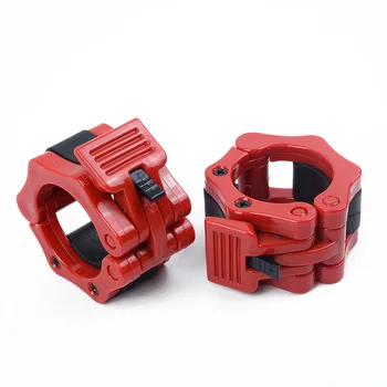 

2 Inch Weightlifting Bar Locks Barbell Clamp Collars Clips Fitness Gym Training
