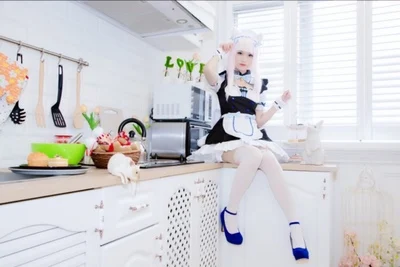 Game Chocola NEKOPARA Cosplay Costume Chocola Vanilla Maid Dress Costume Cat Neko Girl NEKOPARA Cosplay Women Costume